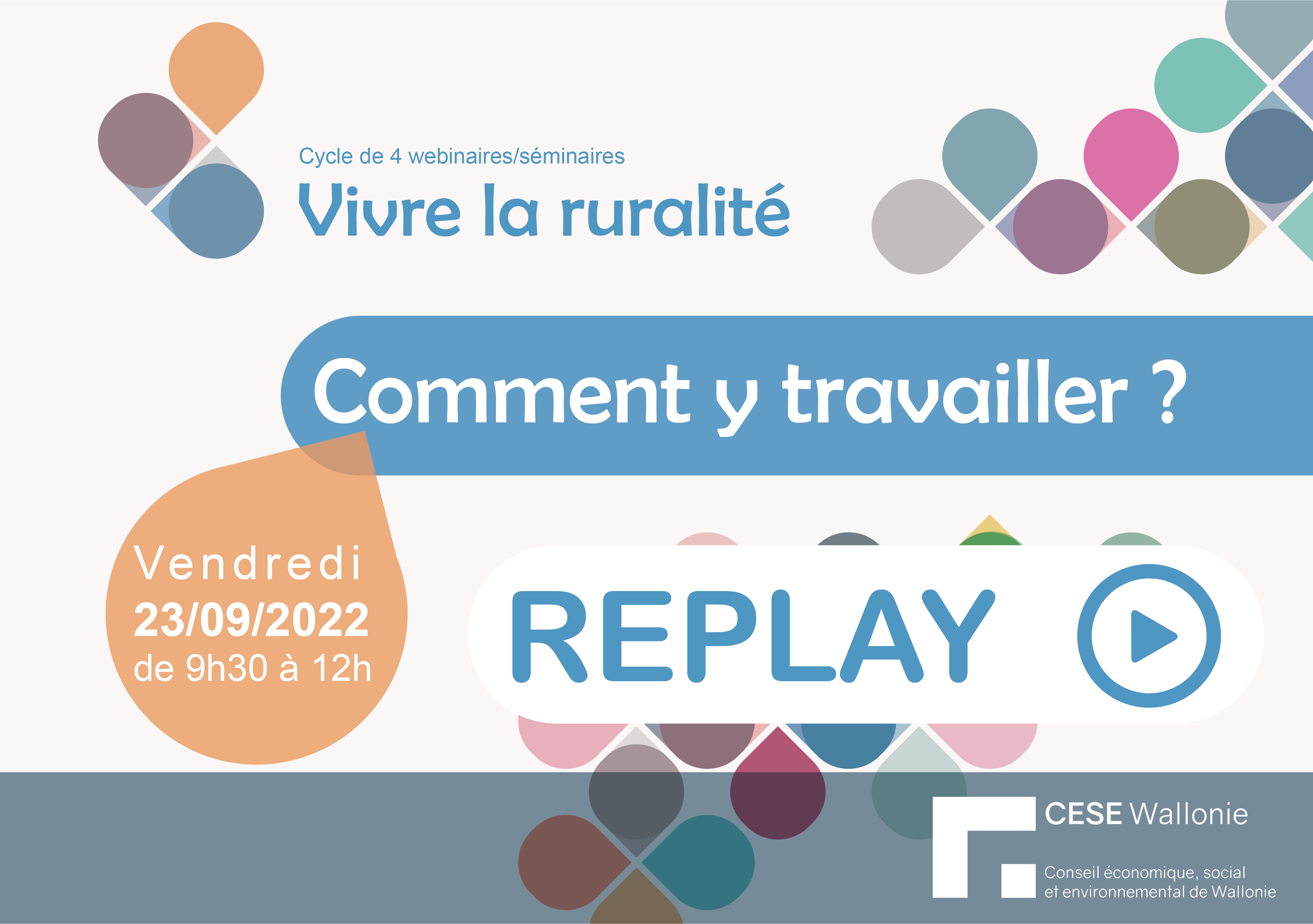 Webinaire "Vivre La Ruralité : Comment Y Travailler ?" | CESE Wallonie ...